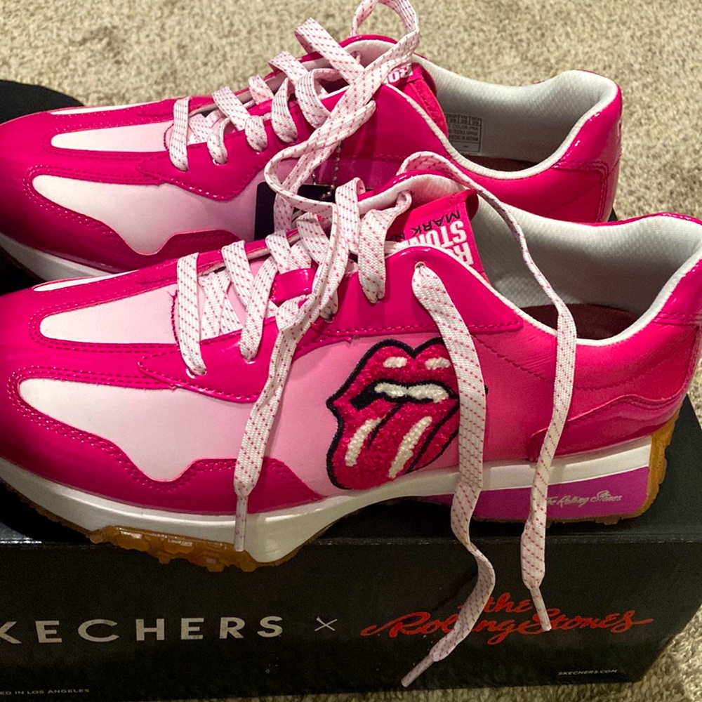 Rolling Stones MARK NASON sneakers by sketchers new unused size 9